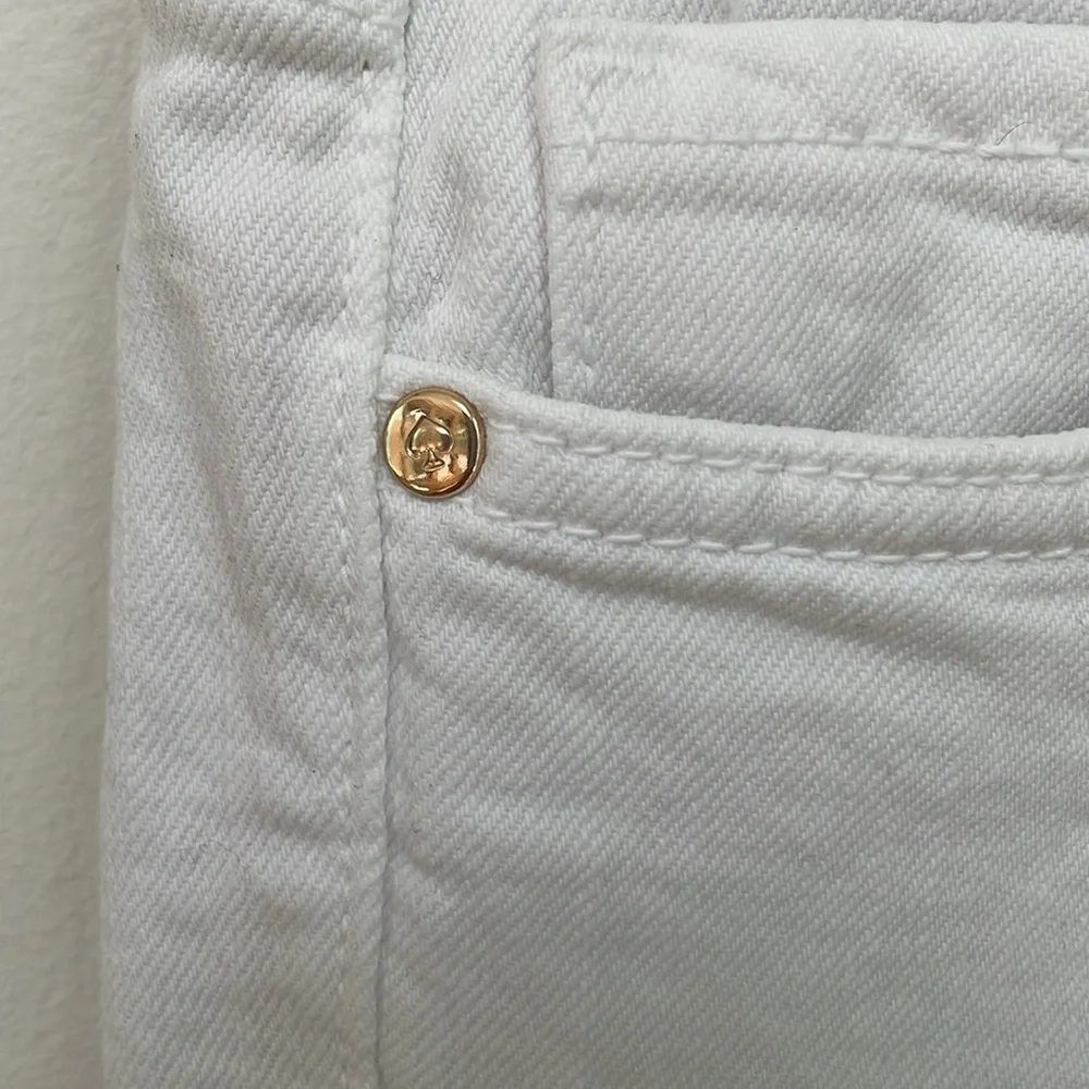 Kate Spade Play Hooky Jeans White Size 29